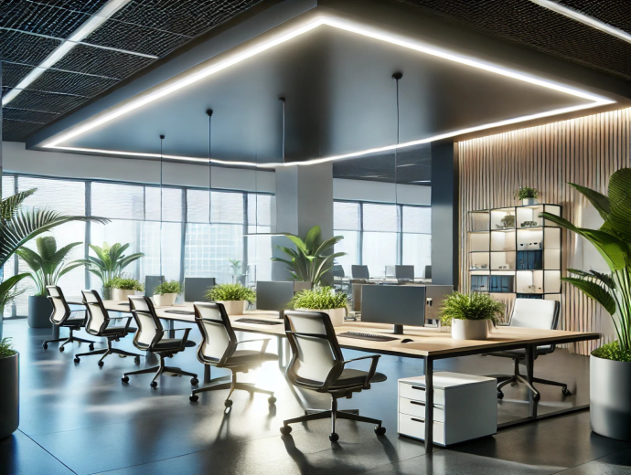 LED panel ve spot aydınlatma