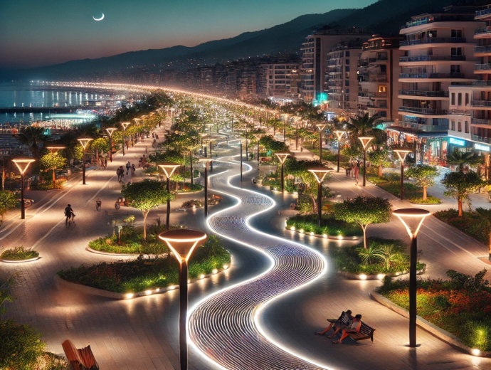 Alanya LED Aydınlatma Projesi